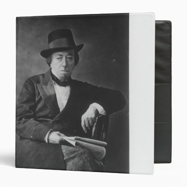 Benjamin Disraeli, 1st Earl of Beaconsfield Binder (Front/Inside)