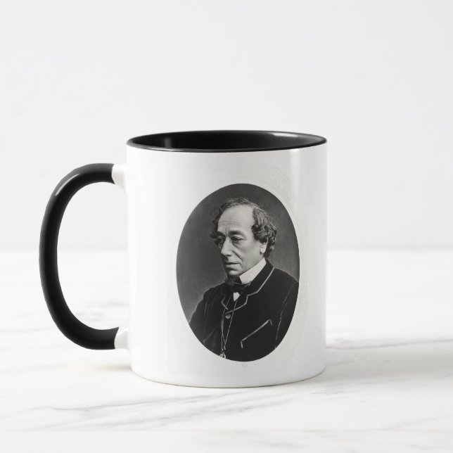 Benjamin Disraeli  c.1874 Mug (Left)