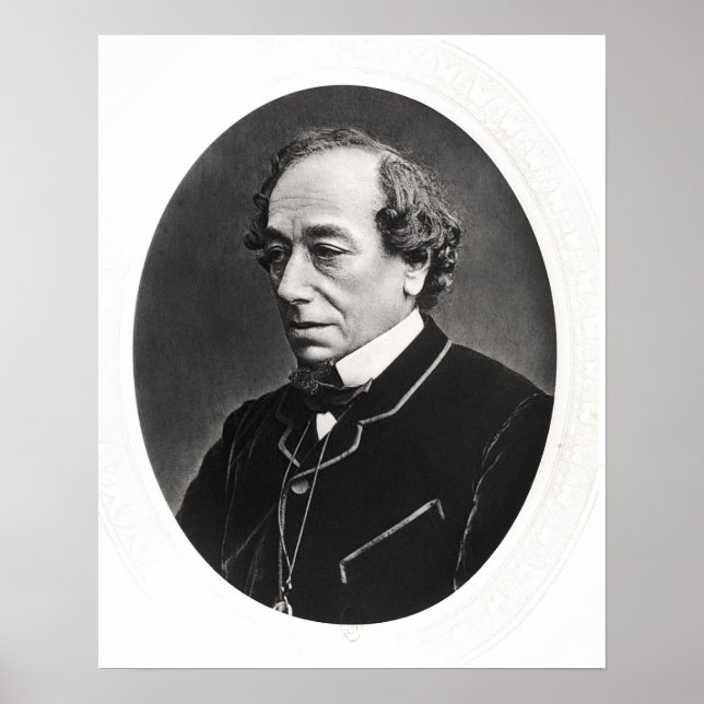 Benjamin Disraeli  c.1874 Poster (Front)