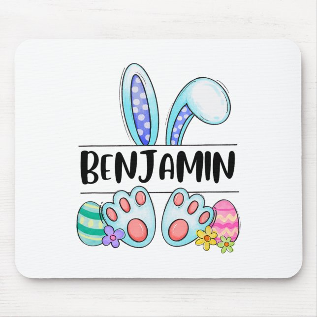 Benjamin Easter Bunny  Mouse Pad (Front)