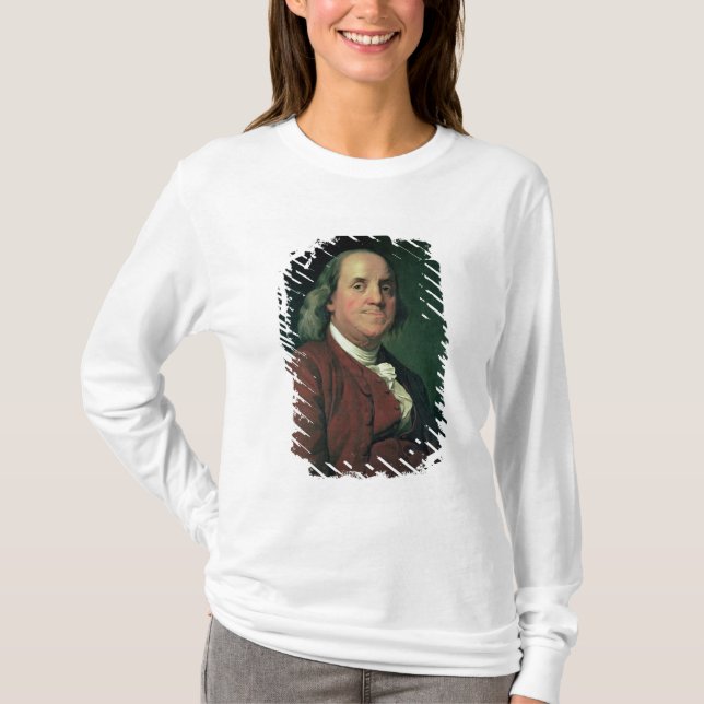 Benjamin Franklin, 1782 T-Shirt (Front)