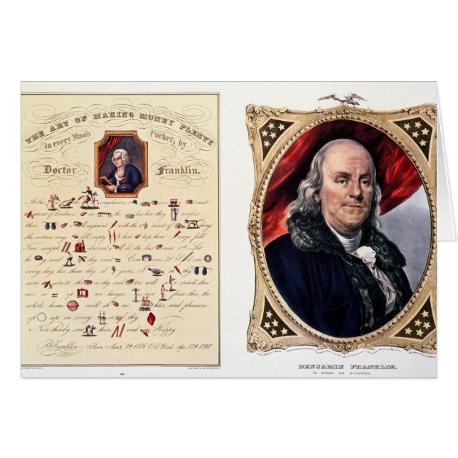 Benjamin Franklin  1847 (Front Horizontal)