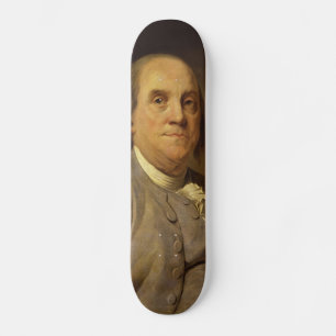 Benjamin Franklin by Joseph Siffred Duplessis Skateboard
