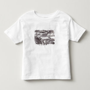 Benjamin Franklin Conducts his Kite Experiment Toddler T-shirt