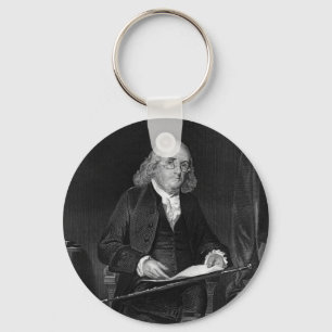 Benjamin Franklin Keychain