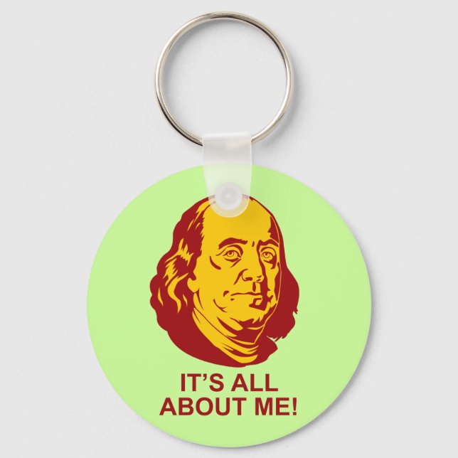 Benjamin Franklin Keychain (Front)