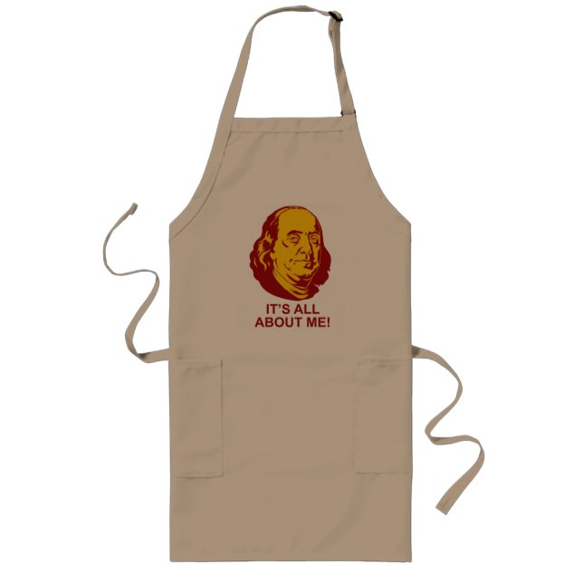 Benjamin Franklin Long Apron (Front)