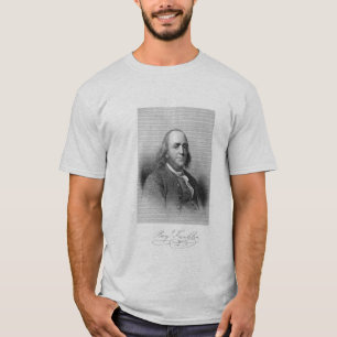 Benjamin Franklin on Liberty T-Shirt