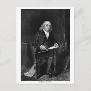 Benjamin Franklin Postcard