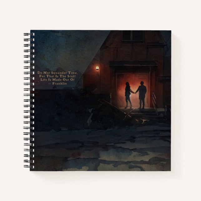 Benjamin Franklin Time Life Love Quote Journal (Front)