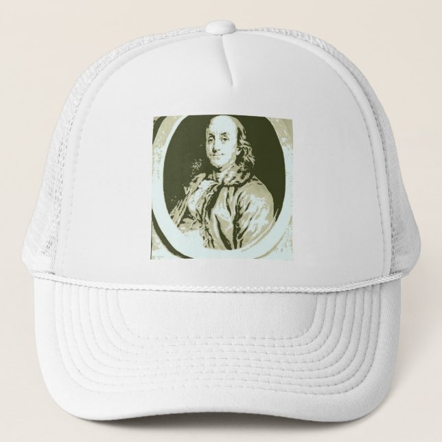 Benjamin Franklin Trucker Hat (Front)