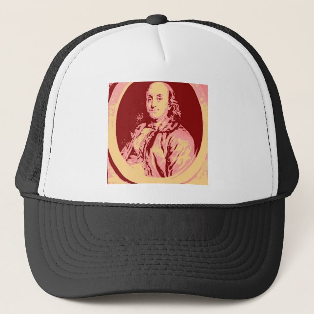 Benjamin Franklin Trucker Hat (Front)