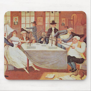 Benjamin Franklin's experiments with electricity Mouse Pad