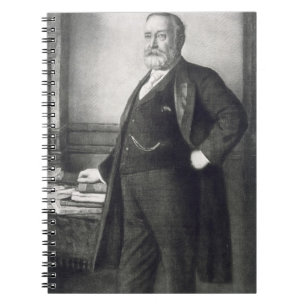 Benjamin Harrison (1833-1901), 23rd President of t Notebook