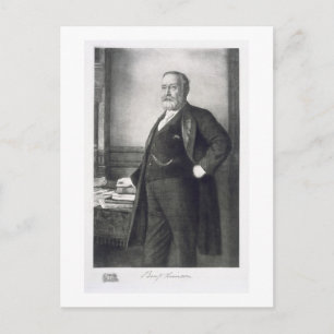 Benjamin Harrison (1833-1901), 23rd President of t Postcard