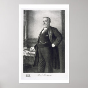 Benjamin Harrison (1833-1901), 23rd President of t Poster