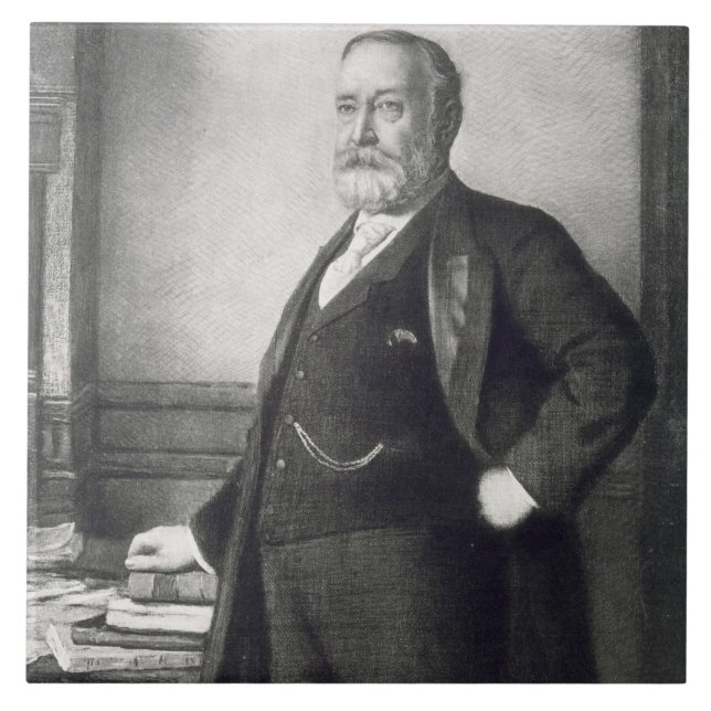Benjamin Harrison (1833-1901), 23rd President of t Tile (Front)