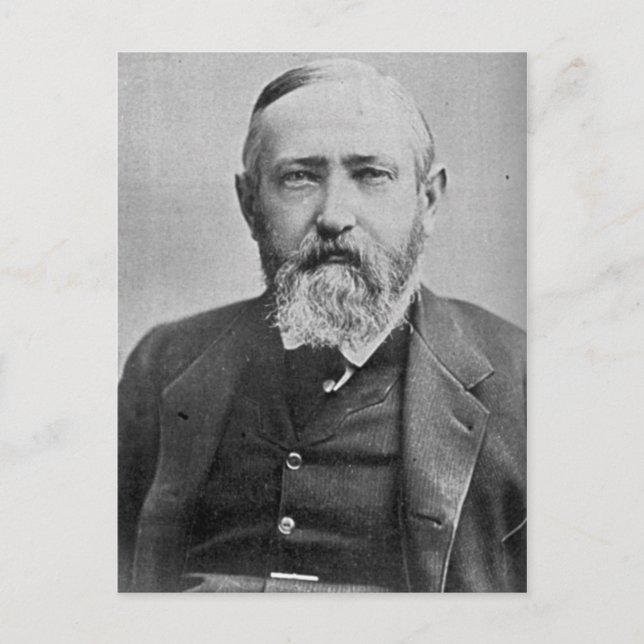 Benjamin Harrison Postcard (Front)