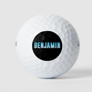 Benjamin name golf balls