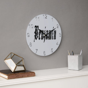 Benjamin Name, Large Clock
