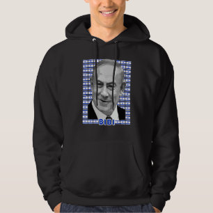 Benjamin Netanyahu Israeli Prime Minister  Flag of Hoodie