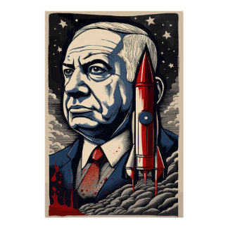 benjamin netanyahu rocket poster