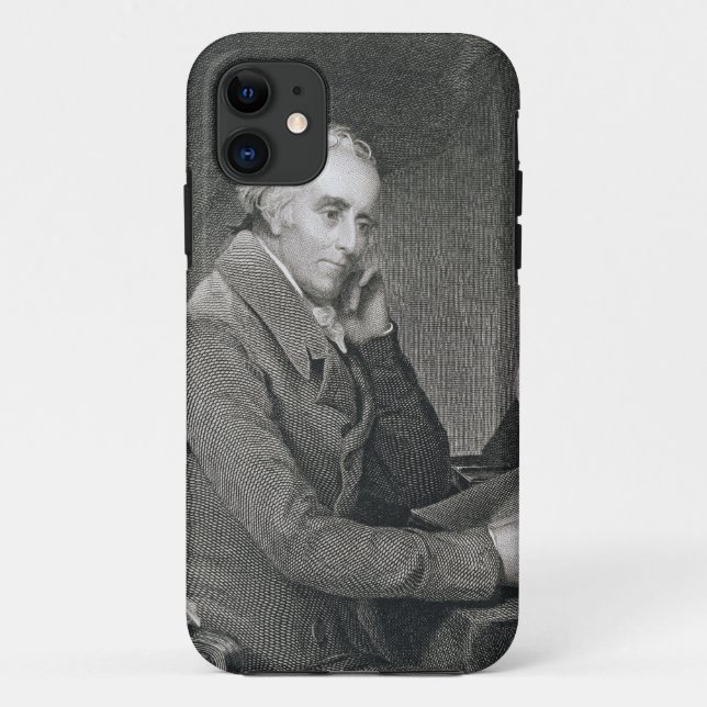 Benjamin Rush, engraved by Richard W. Dodson (1812 Case-Mate iPhone Case (Back)