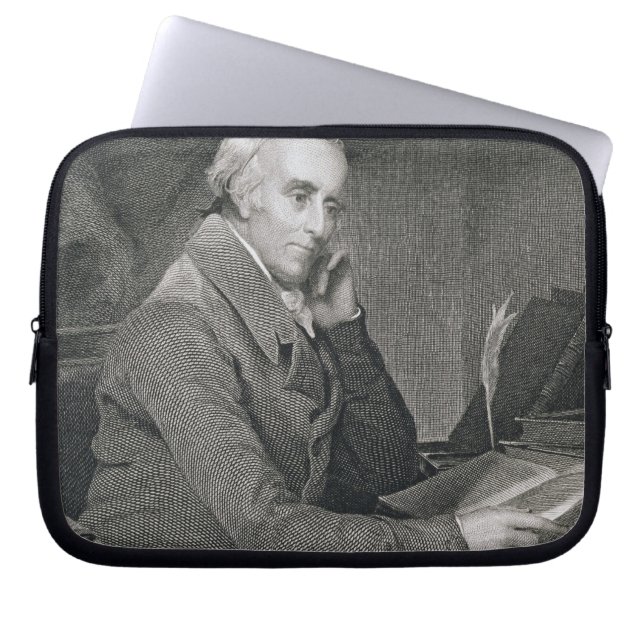 Benjamin Rush, engraved by Richard W. Dodson (1812 Laptop Sleeve (Front)