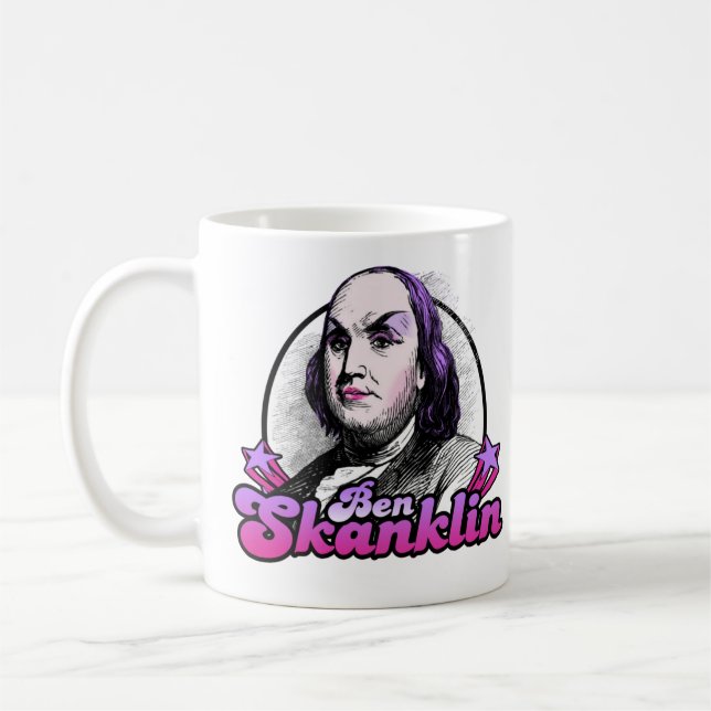Benjamin Skanklin Coffee Mug (Left)