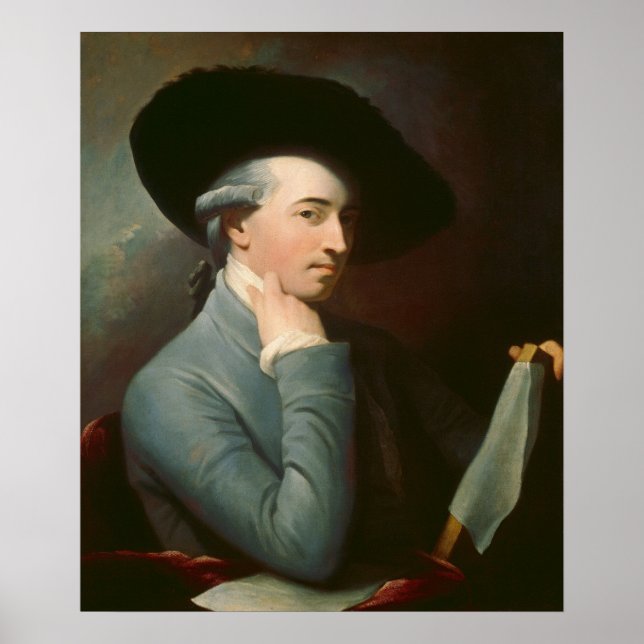 Benjamin West - Affiche des Beaux-Arts britannique (Devant)