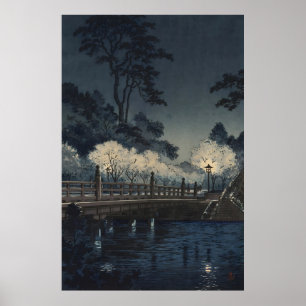 Benkei Bridge 1933 by Tsuchiya Koitsu Poster