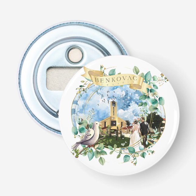 Benkovac Bottle Opener (Front)