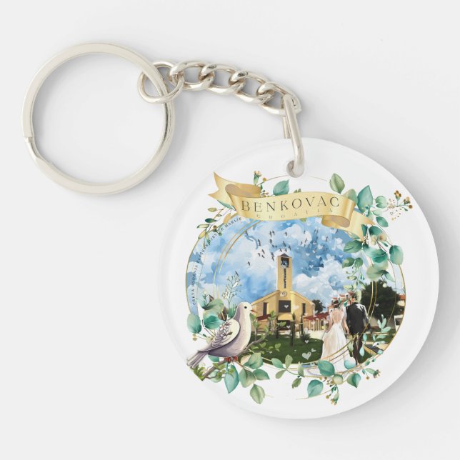 Benkovac Keychain (Front)