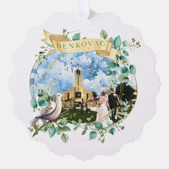 Benkovac Ornament Card (Front)