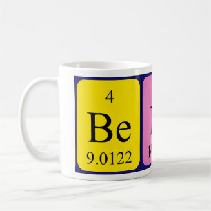 Benn periodic table name mug