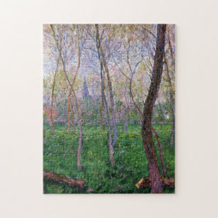 Bennecourt Monet Fine Art Jigsaw Puzzle