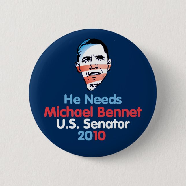 Bennet 2010 Senator Button (Front)