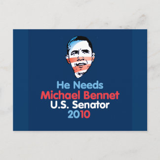 Bennet 2010 Senator Postcard