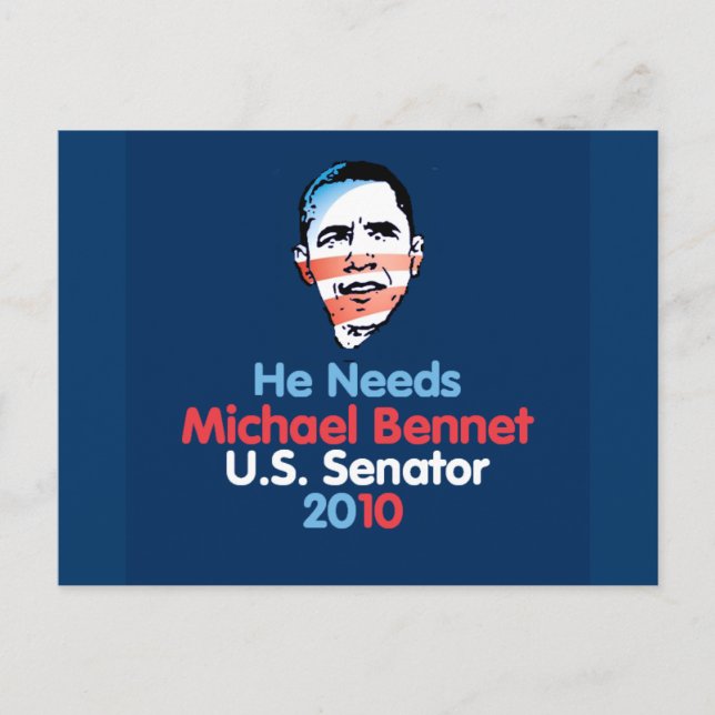 Bennet 2010 Senator Postcard (Front)