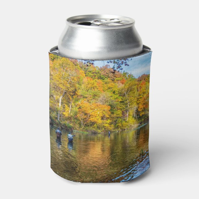 Bennett Spring Autumn Fishing Can Cooler (Can Front)