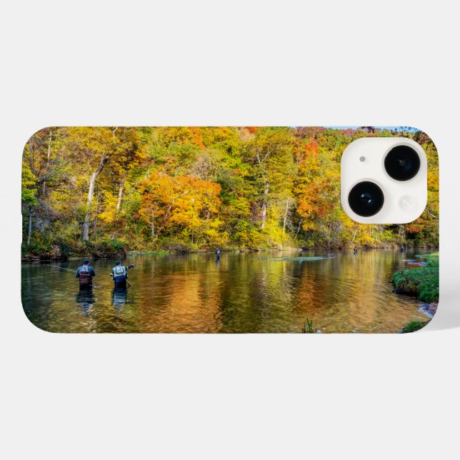 Bennett Spring Autumn Fishing Case-Mate iPhone Case (Back (Horizontal))