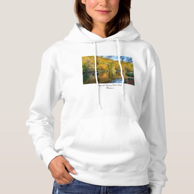 Bennett Spring Autumn Fishing Hoodie (Front)