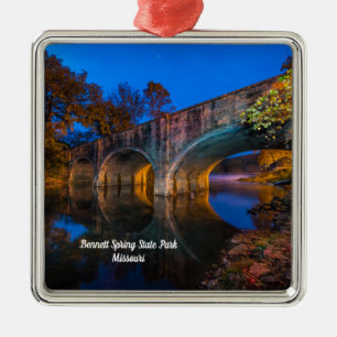 Bennett Spring Bridge Twilight Premium Ornement