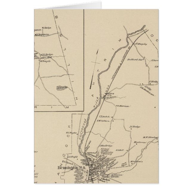 Bennington, Hillsborough Co (Devant)