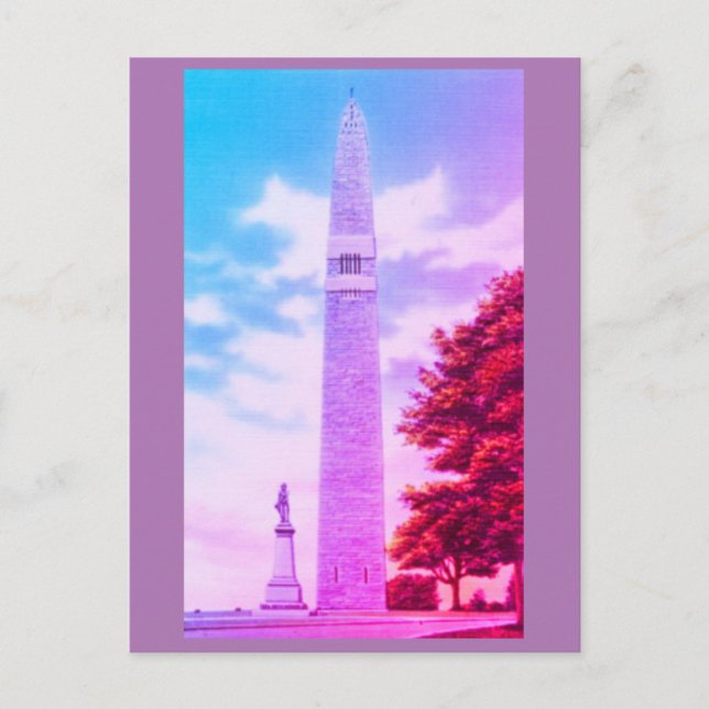 Bennington Monument, Old Bennington, Vermont Postcard (Front)