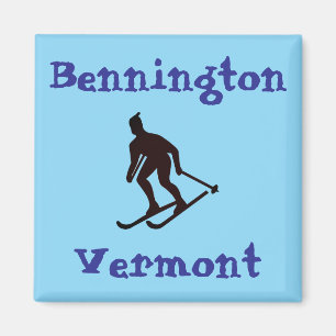 Bennington, VT (Vermont Apres Ski Town) Magnet
