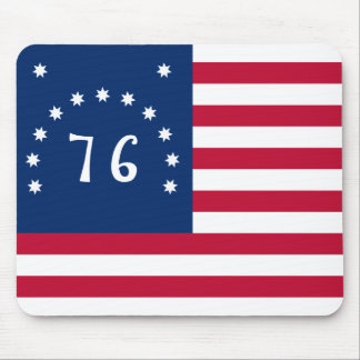 Bennington's Banner: The 76 American Battle Flag Mouse Pad