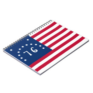 Bennington's Banner: The 76 American Battle Flag Notebook