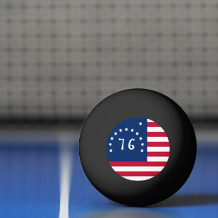 Bennington's Banner: The 76 American Battle Flag Ping Pong Ball