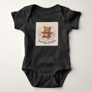Benny Bear – Bear Hugs Available Baby Bodysuit